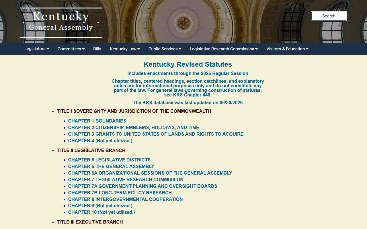 Bell County warrant records Kentucky legislature statute search source
